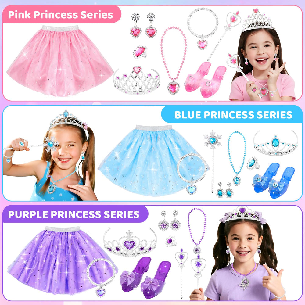 AINIOKA princess toddler heels with non slip soles for safe indoor play