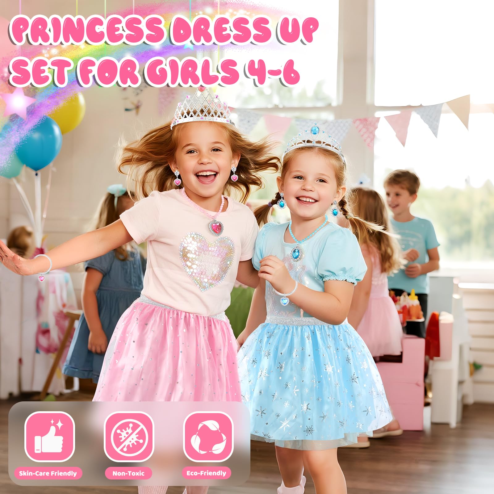 AINIOKA princess wands spark magical pretend play moments