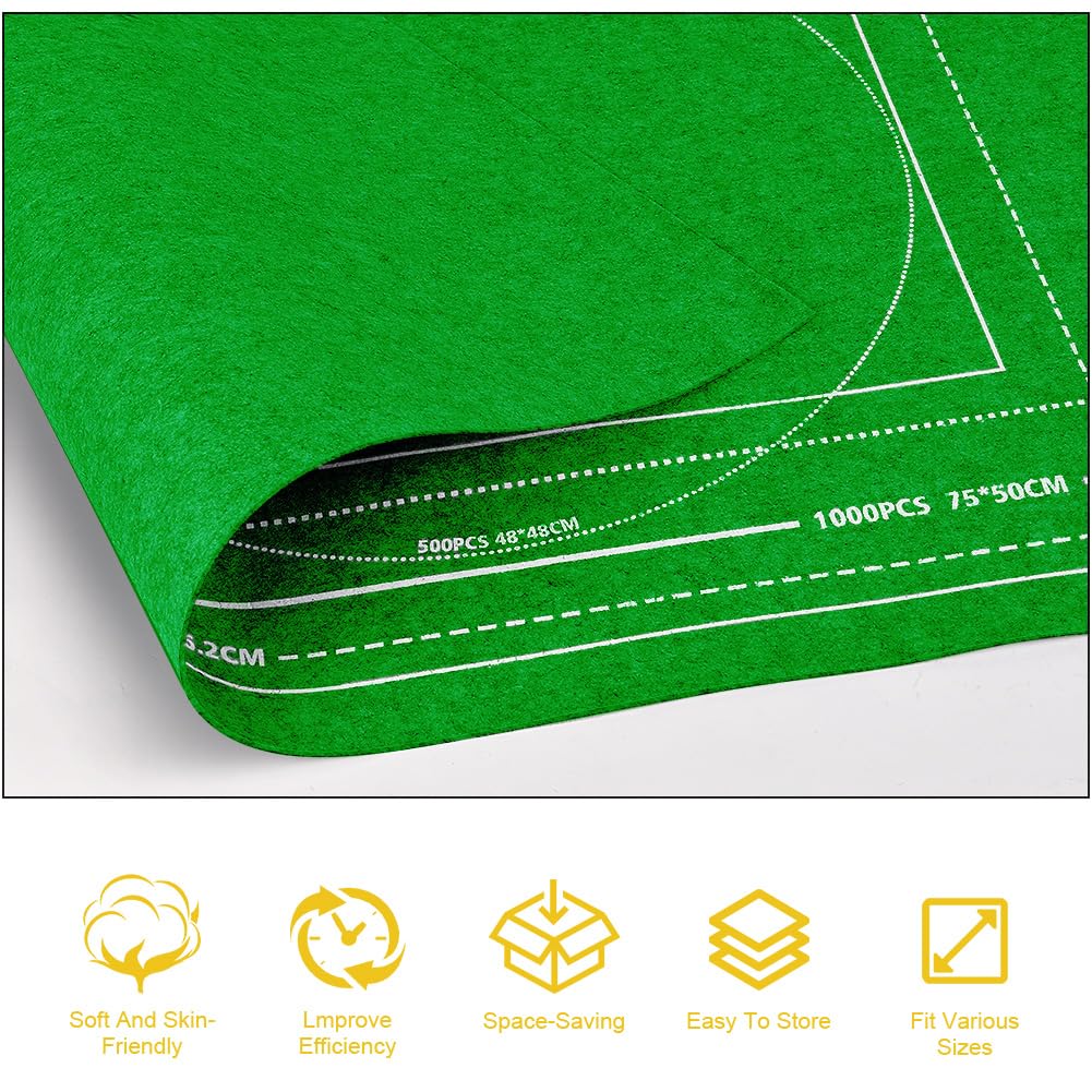 Ainiv roll-up puzzle mat ready for easy storage and travel.