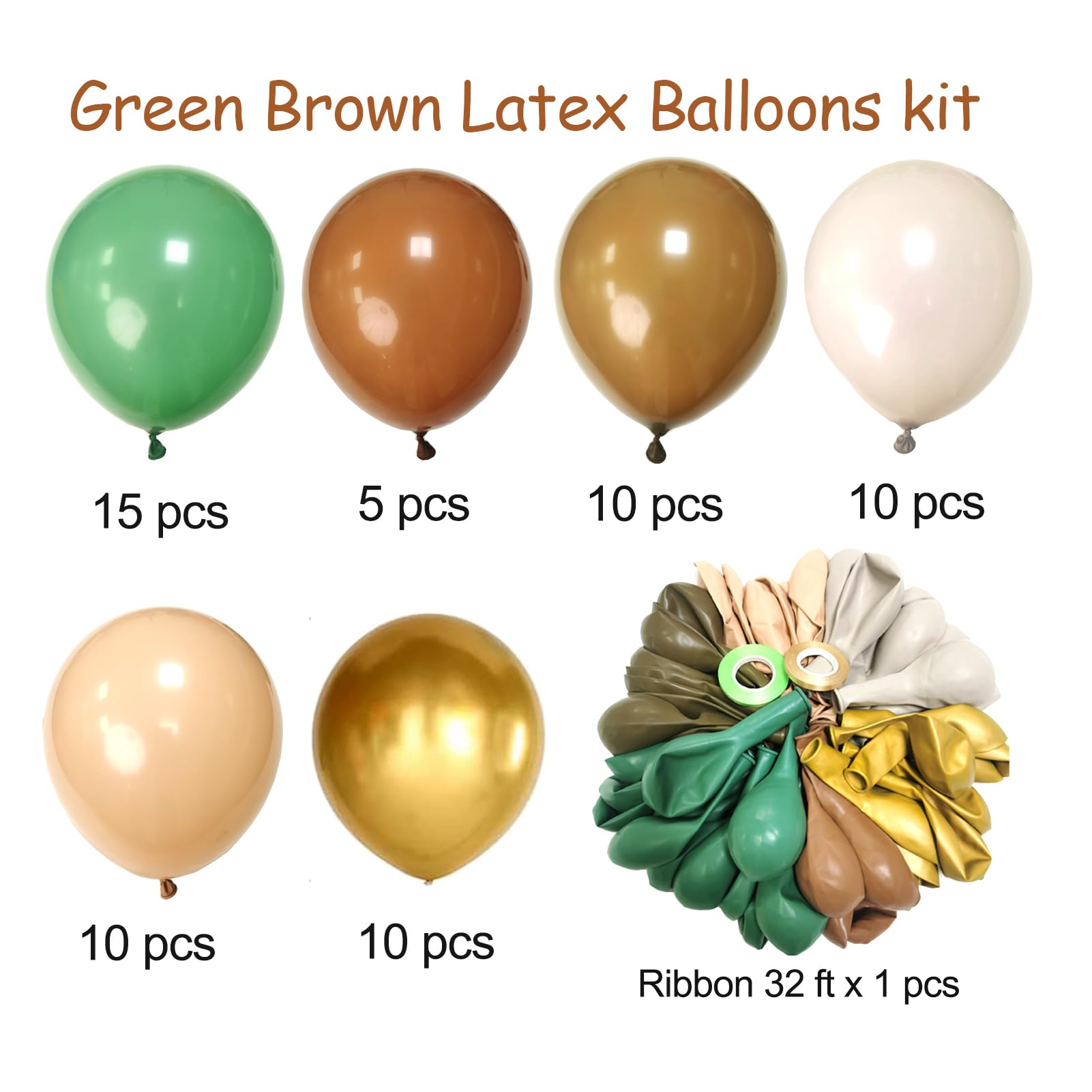 AIOZX blush nude balloons adds soft sophistication to birthdays