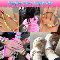 AIPRIDY bracelet strings kit with durable strands for long-lasting crafts.