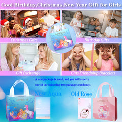 AIPRIDY Charm Bracelet Kit offers bright colors perfect for gifts and celebrations.