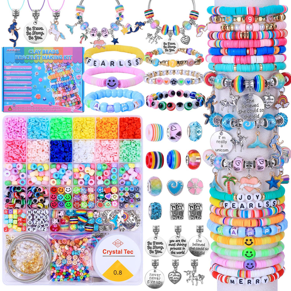 AIPRIDY unicorn beads set for imaginative jewelry making and creative play.