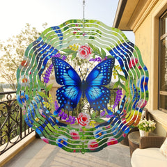 AiQDBAA stainless steel wind spinner butterflies built for lasting outdoor beauty.