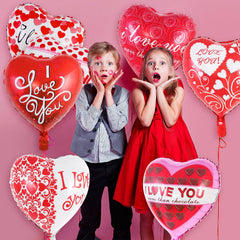 AIQINHU romantic balloons with ribbons for easy setup and chic decor