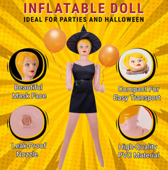 AIR GAG 59-inch inflatable doll made with durable materials for long events