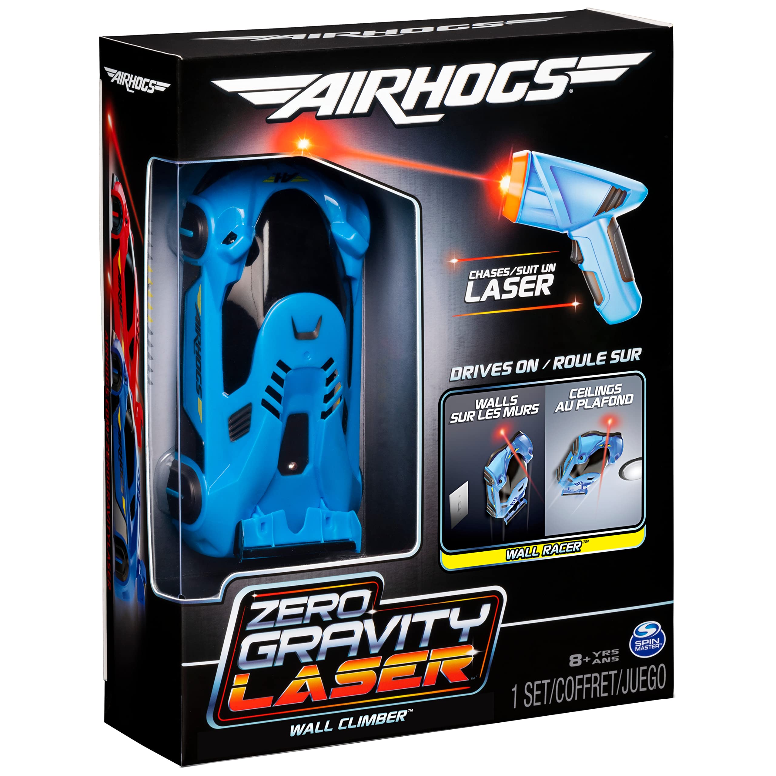 Box contents: car, controller, USB cable, and instruction guide.