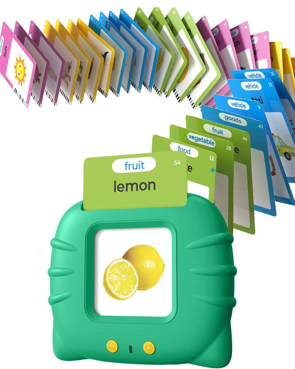 Airbition Talking Flash Cards with animals visuals boost vocabulary through play
