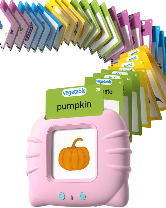 Airbition Talking Flash Cards card reader with clear prompts for early vocabulary.