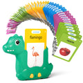 Airbition Talking Flash Cards package view supports toddler vocabulary growth.