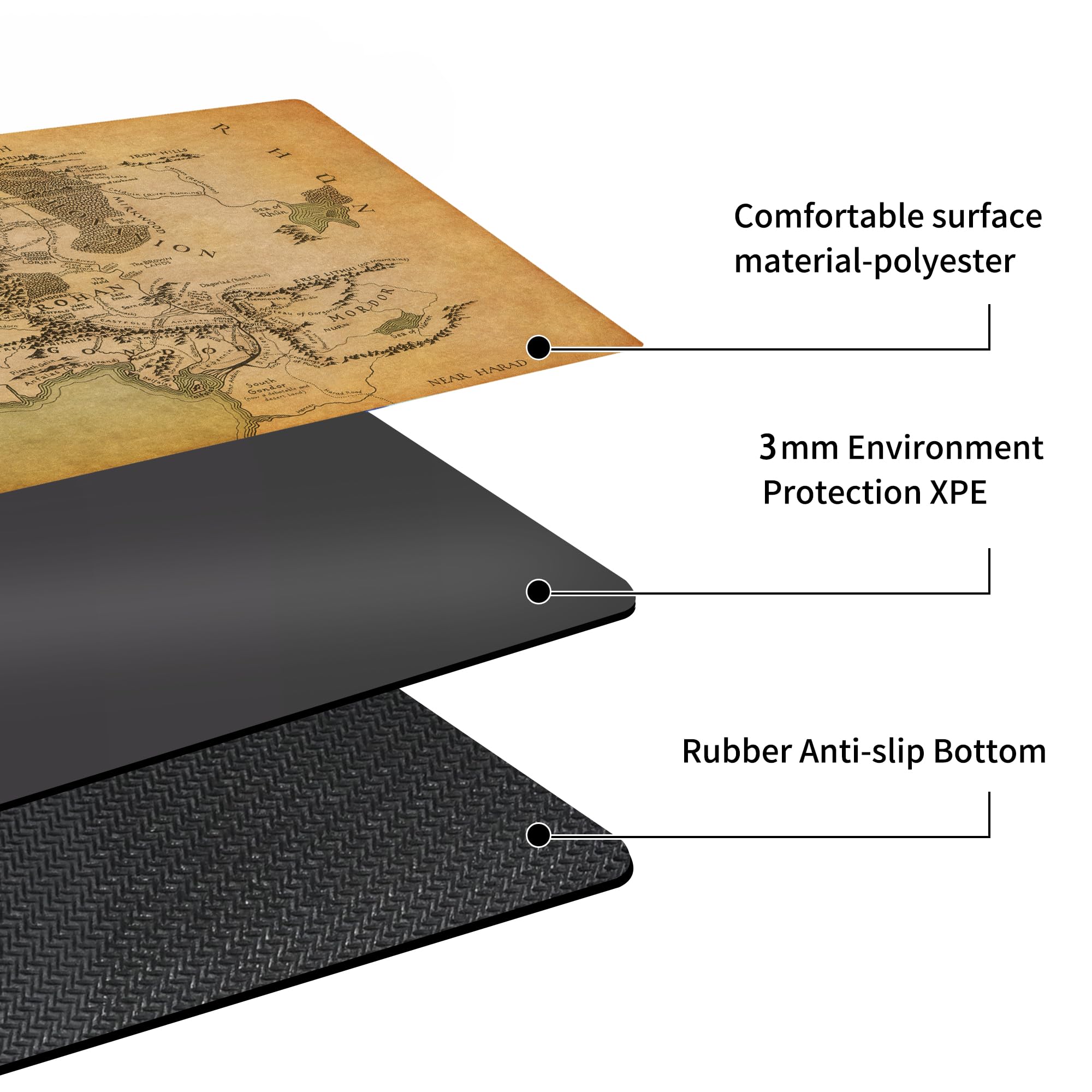 AIRCBC playmat rolled for easy transport and compact packing.