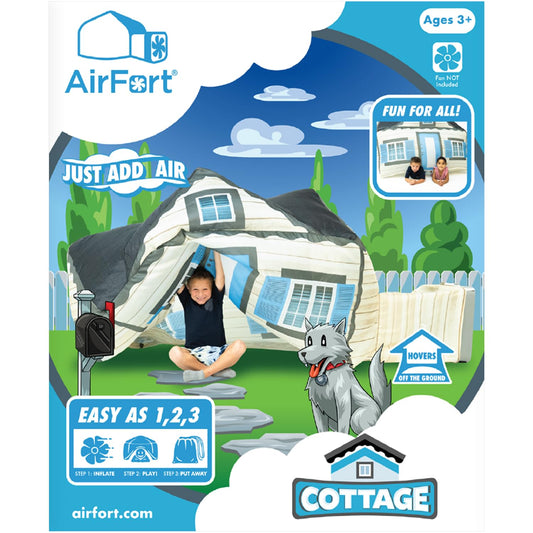 AIR FORT 6.5ft diameter supports group play.