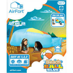 Air Fort interior space illustrating roomy play area