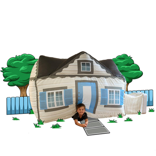 AIR FORT original patented setup in 30 seconds for instant play.