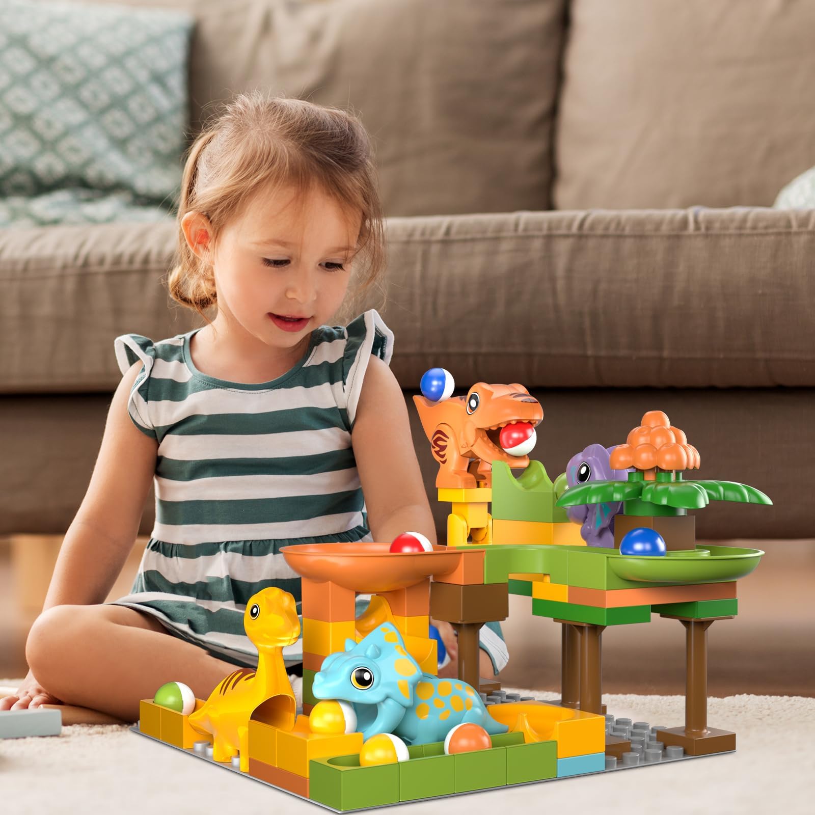 Airkid safe ABS material emphasizes odorless, child safe building experience