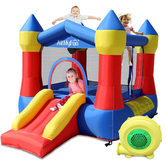 AirMyFun Toddler Bounce House with Slide for active kids