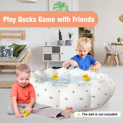 AirSwim quick-inflation pool, ready in minutes for spontaneous play.