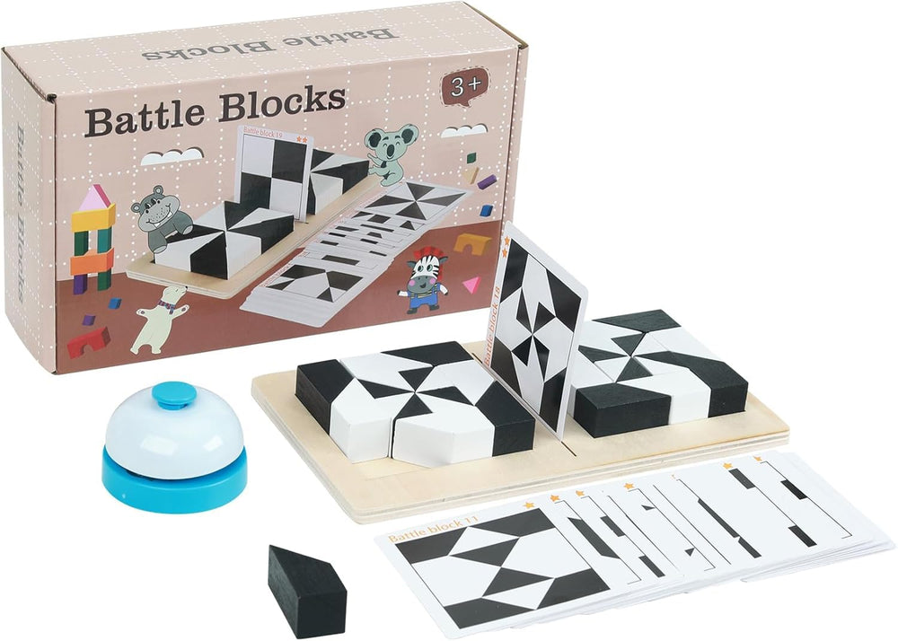 AISHUN brain teaser puzzle board with interlocking blocks for creative thinking and problem-solving.