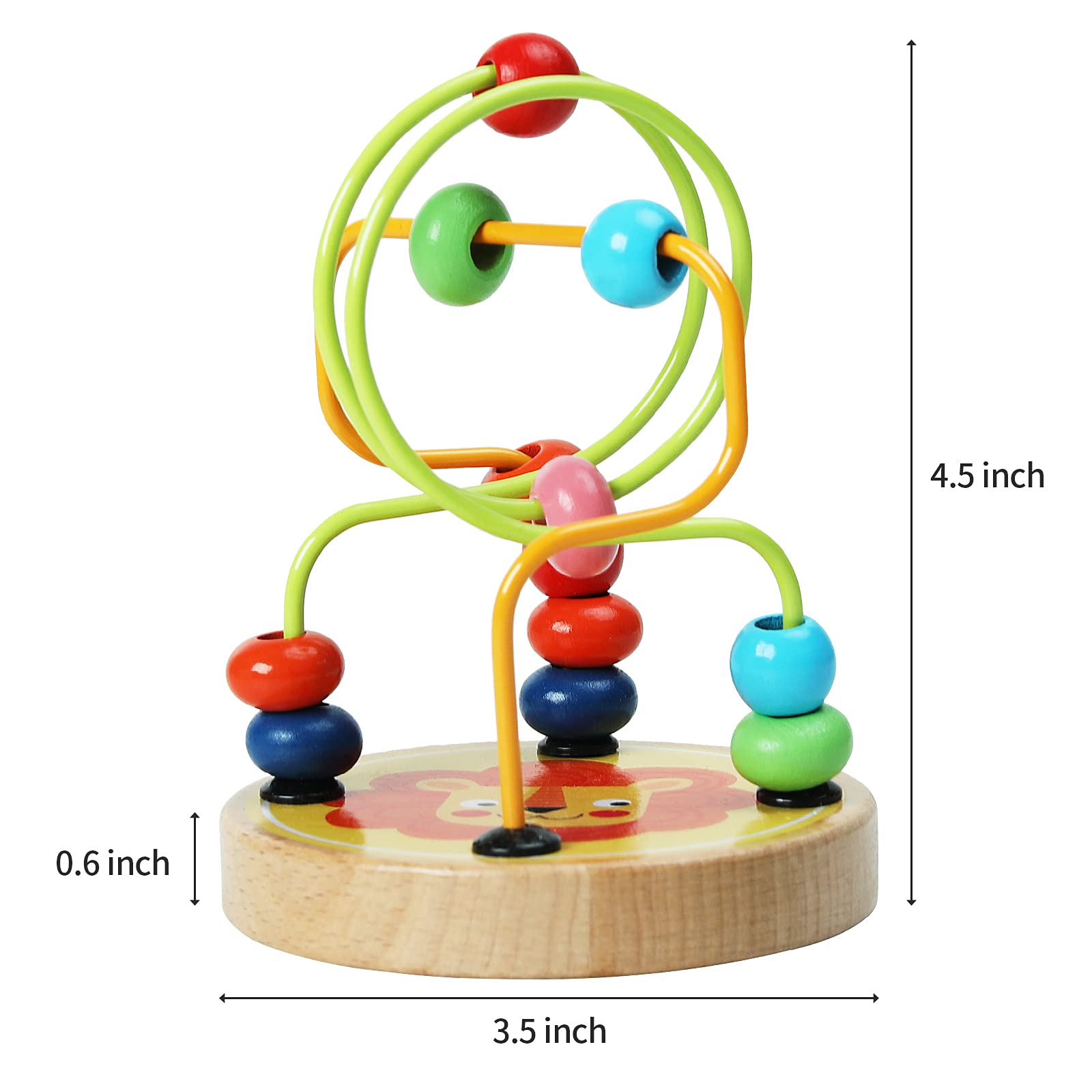 AISHUN Colorful Beads brighten play and support color differentiation.