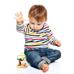 AISHUN Montessori Toy promotes early learning of color, quantity, and focus.