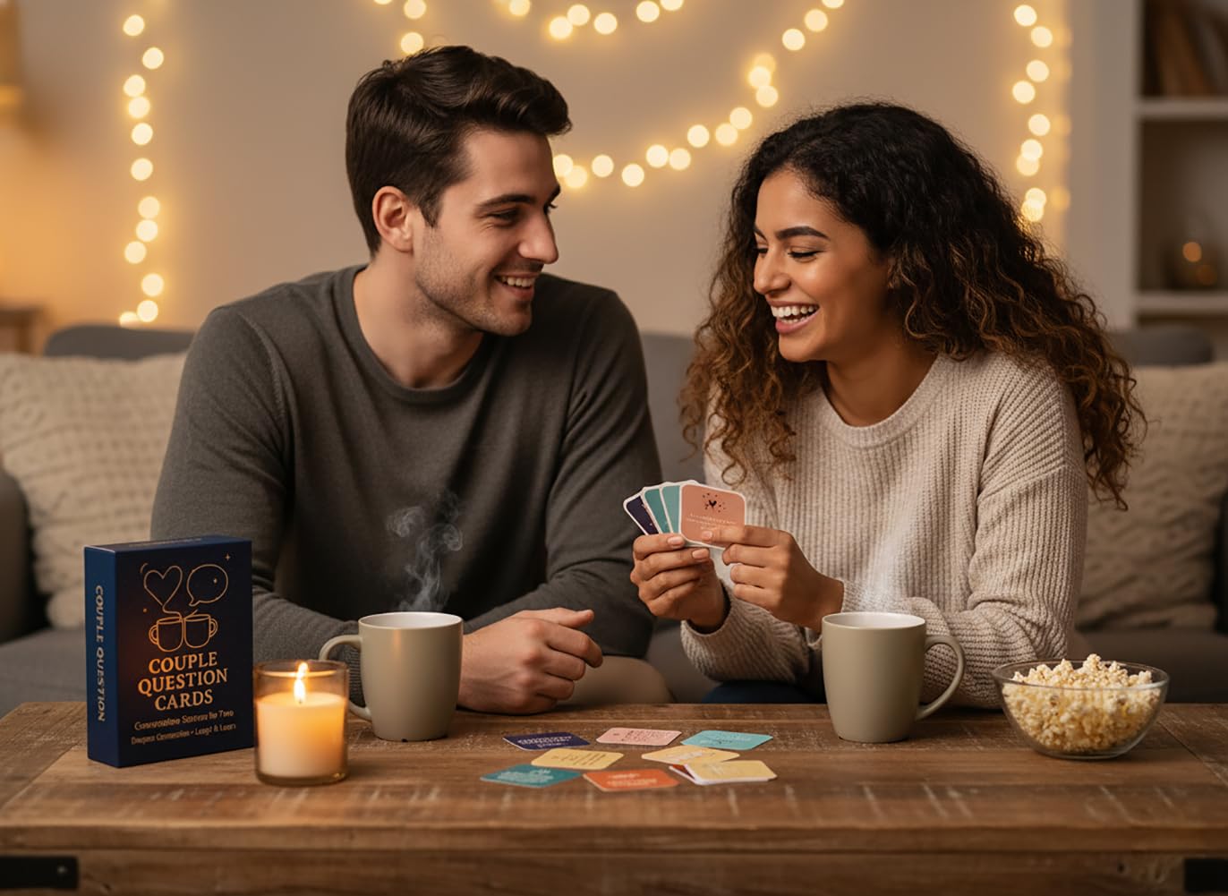 Aisikoo couple sharing moments while exploring prompts.