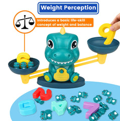 Aitbay colorful dinosaur cards and shapes spark curiosity during lessons