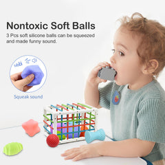 AiTuiTui easy-grip building blocks encourage dexterity and spatial awareness.