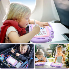 AiTuiTui drawing board four color zones for vibrant color play