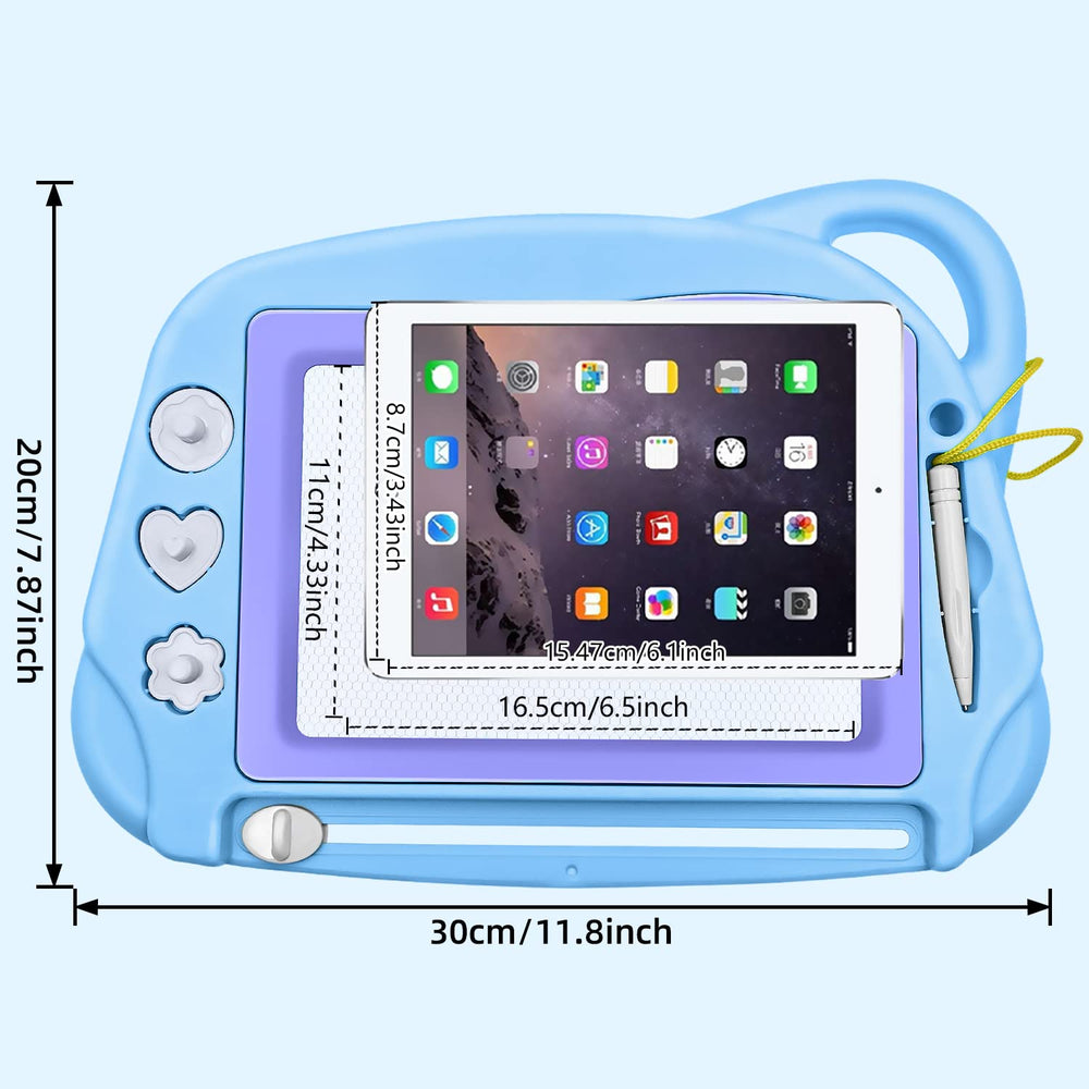AiTuiTui educational toy promotes imaginative scenes on portable frame during travel