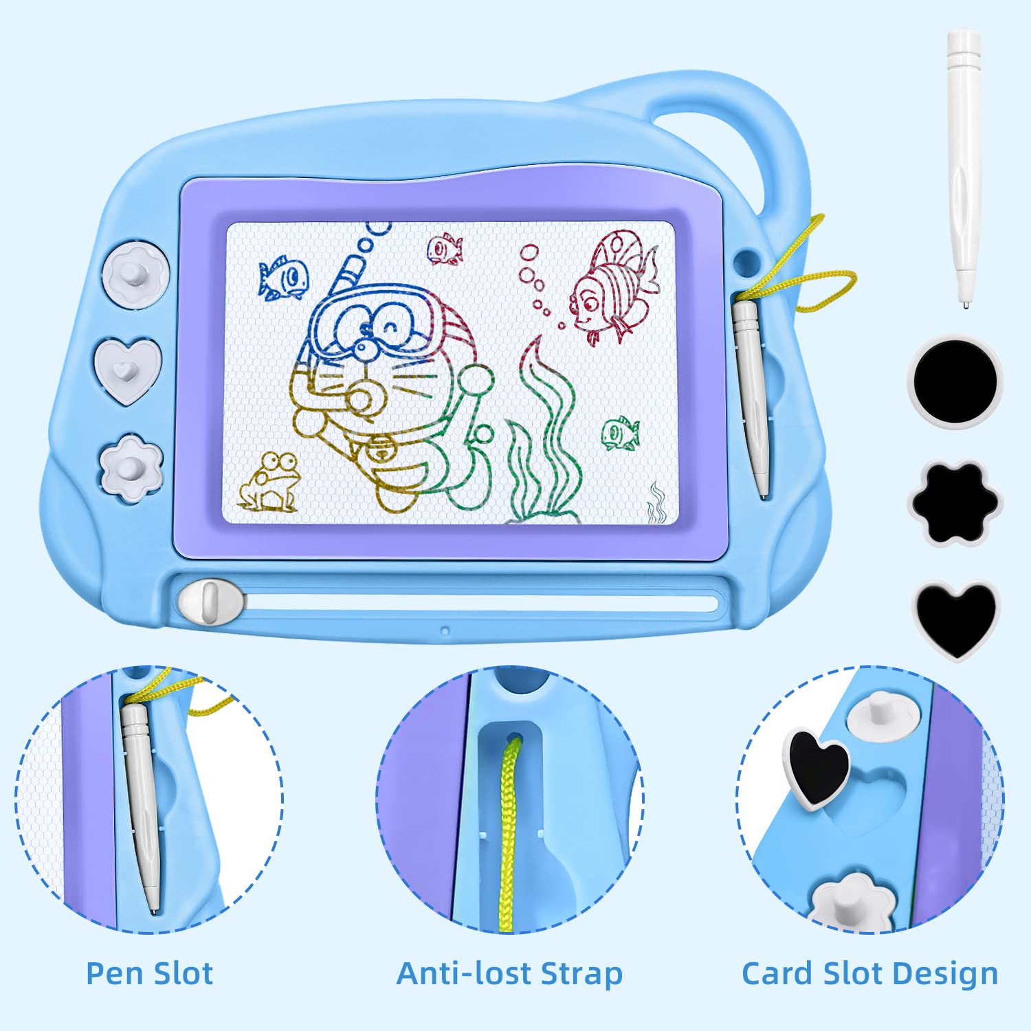 AiTuiTui compact drawing pen offers precise control for colorful sketches