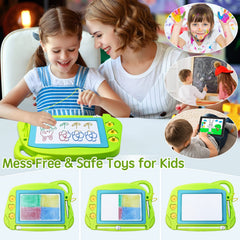 AiTuiTui mini travel doodle board stampers set inspires imaginative sketches.