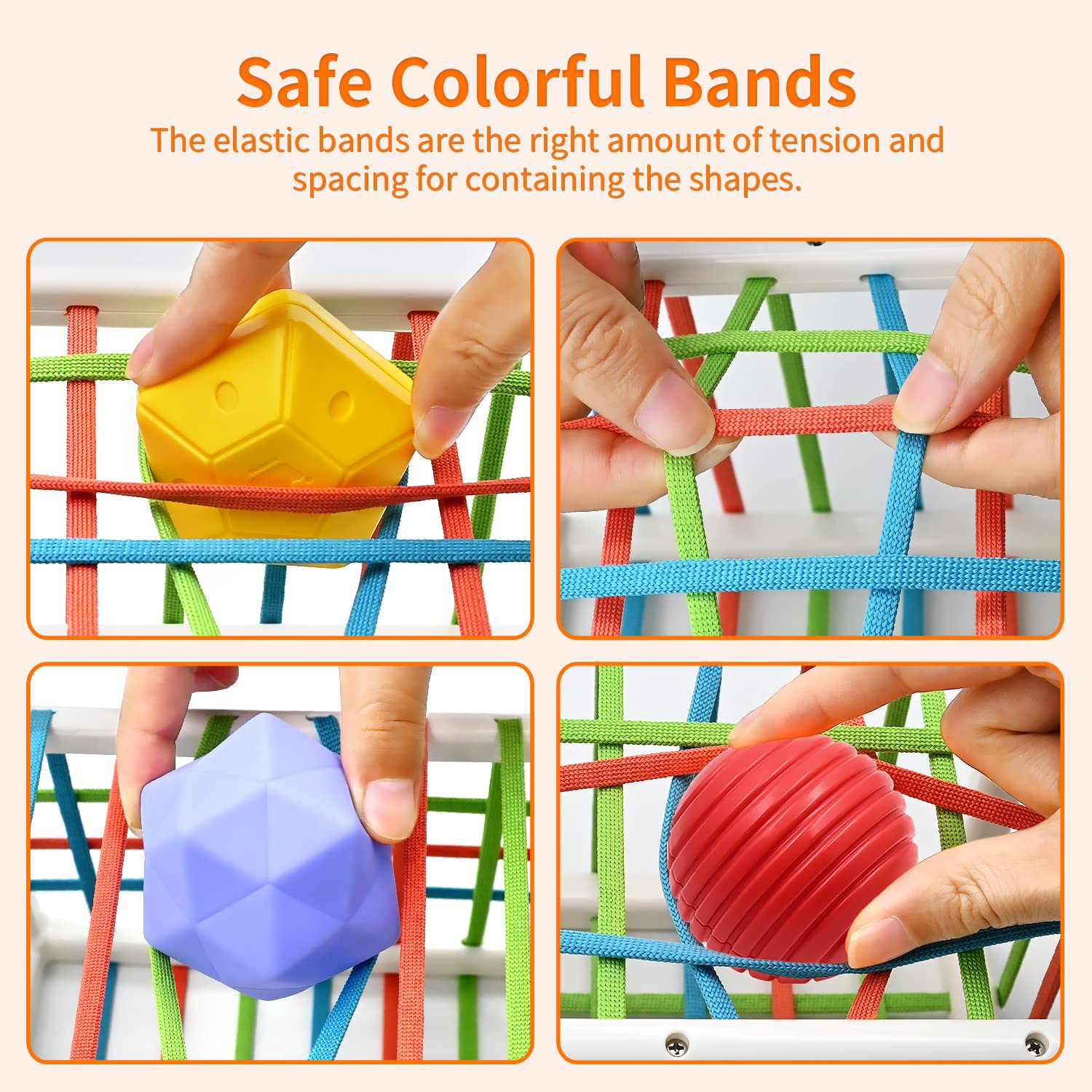 AiTuiTui soft textured sensory balls invite playful grabbing, throwing, and rolling.