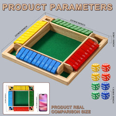 AIUAZA back of board displaying adjustable rules.