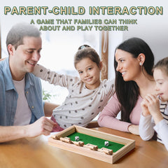 AIUAZA Shut The Box family game night at home.