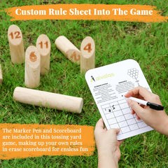 Eco-friendly rubberwood from Aivalas provides smooth edges for safe outdoor play.