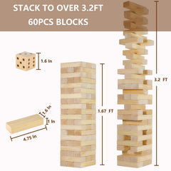 Aivalas Tumble Tower dice adds variety for backyard challenges