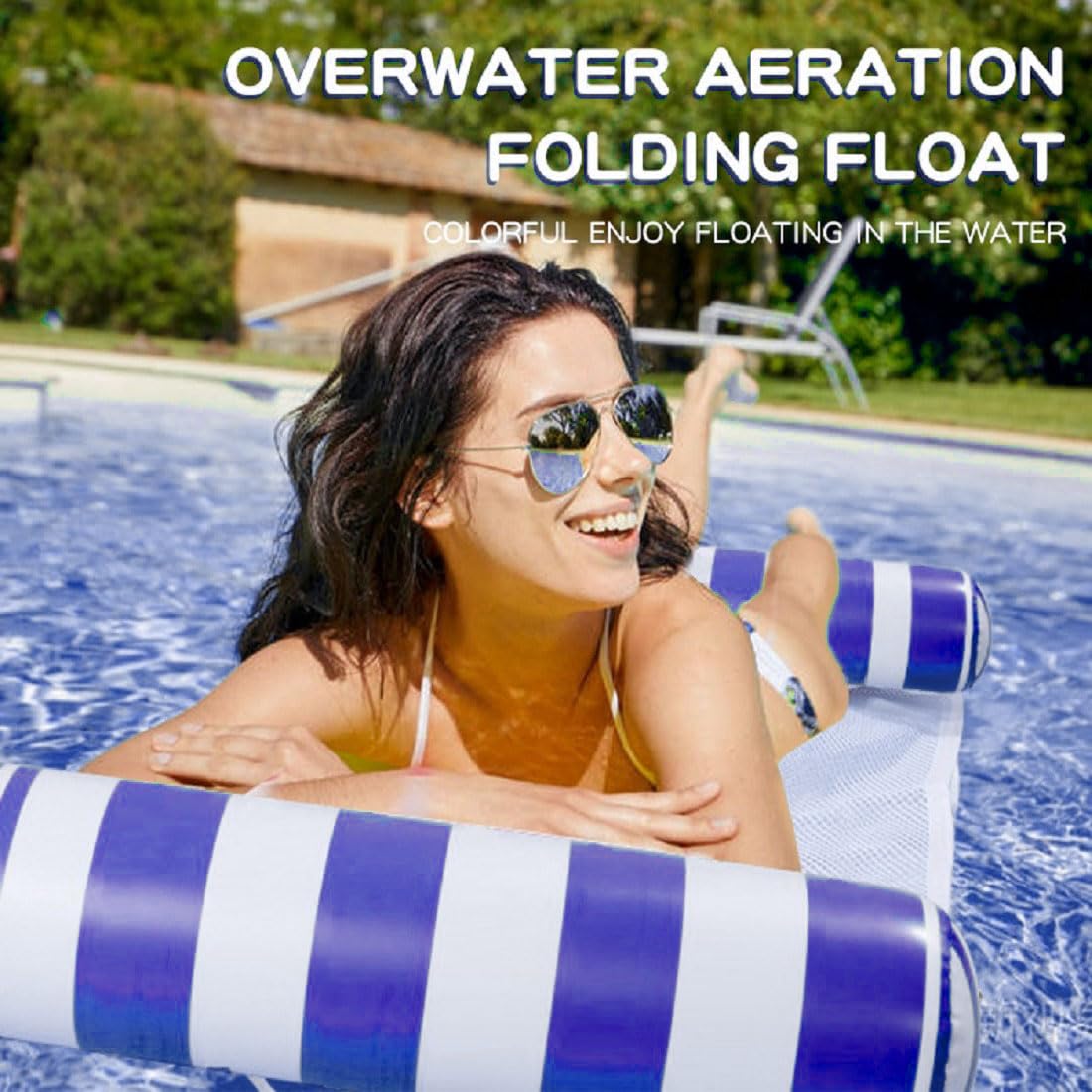 AIWAN LEZHI pink pool float ideal for sharing with a friend