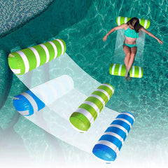 AIWAN LEZHI light blue hammock for pool lounging and sun time.