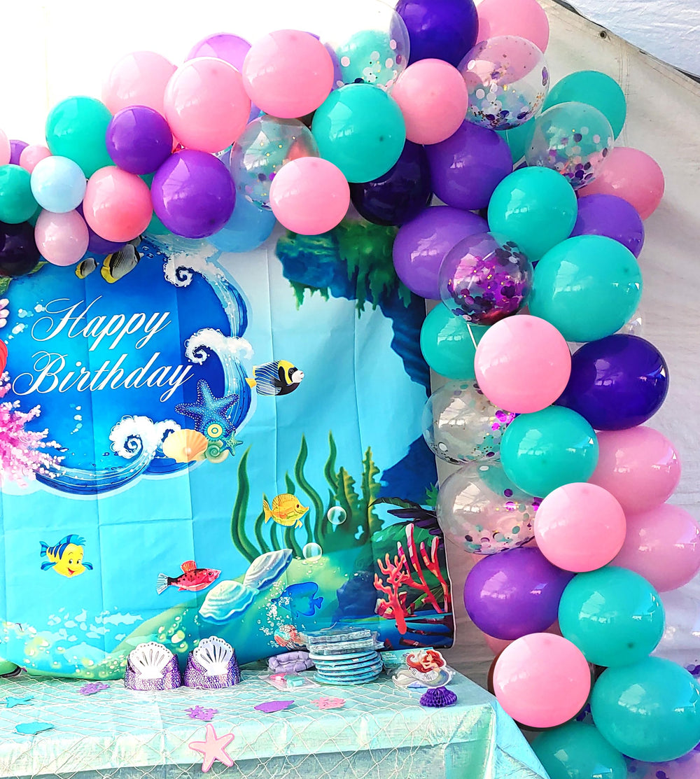 Aiwolf confetti balloons close-up adds sparkle and texture