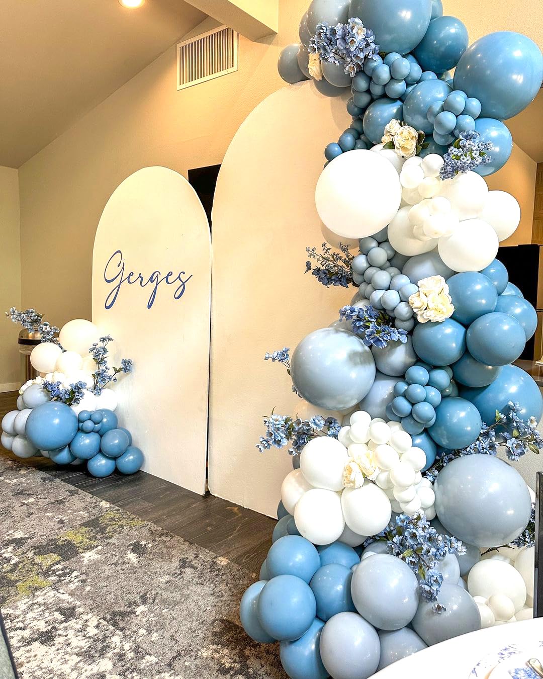 AIWolf macaron blue balloon 12in adds playful accents to events