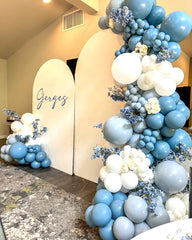 AIWolf macaron blue balloon 12in adds playful accents to events