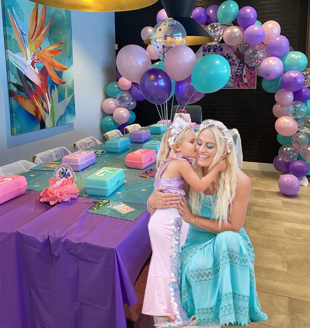 Aiwolf pink balloon arrangement versatile for multiple themes
