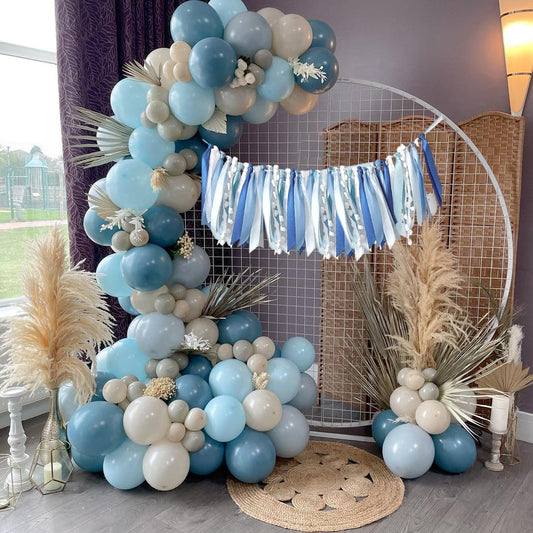 AIWolf sand white balloon 12in creates versatile color palettes for celebrations