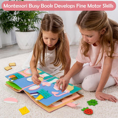 AIXMEET interactive flaps and pockets, encouraging hands-on exploration and cognitive development.