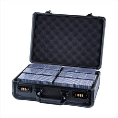 AIYEONE toploaders storage box demonstrating capacity to organize 600+ cards