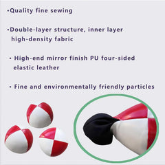 AIYIWREATH juggling ball 3-pack bright colors for engaging playtime