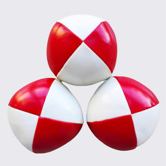 AIYIWREATH juggling ball 3-pack soft leather for smooth practice at home