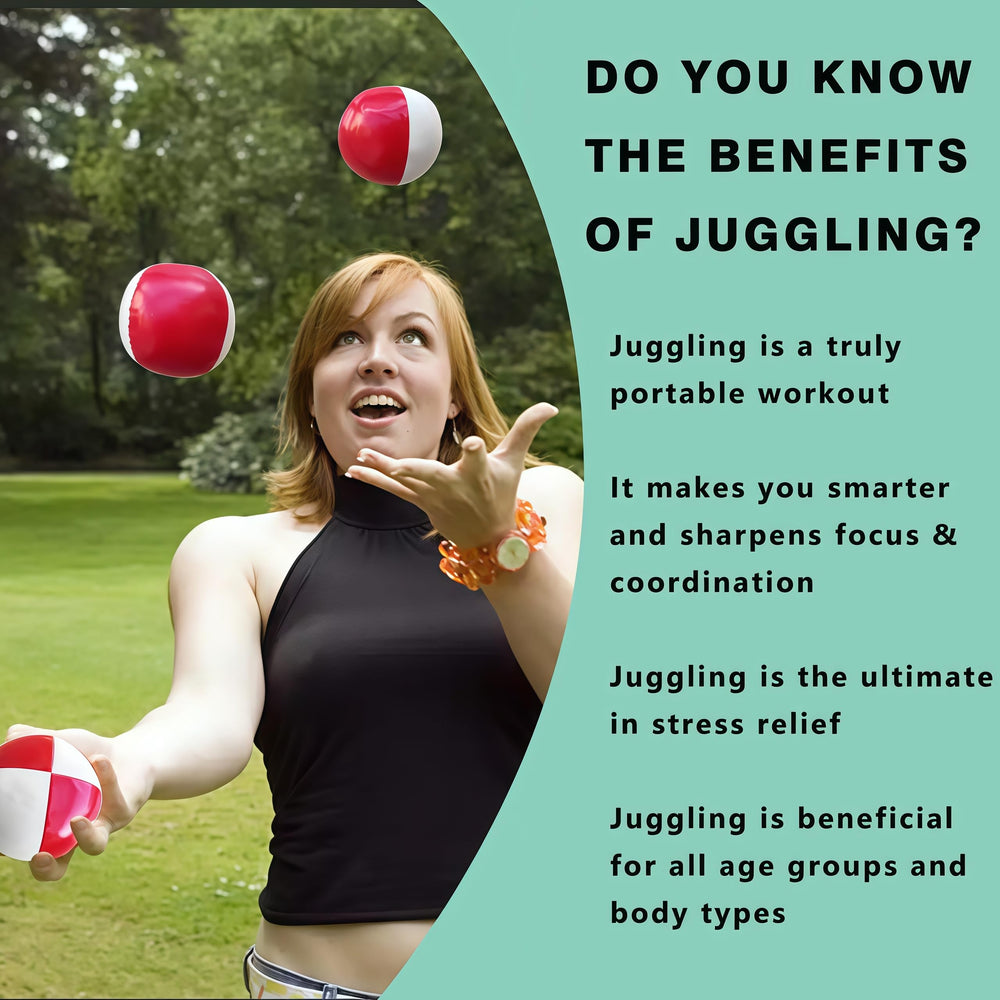 AIYIWREATH juggling ball 3-pack sturdy seams for long-lasting use