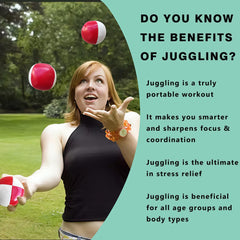 AIYIWREATH juggling ball 3-pack sturdy seams for long-lasting use