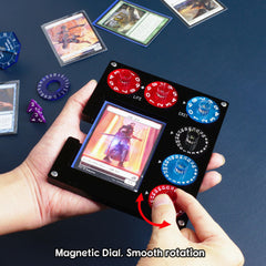 Aizesuro color coded dials simplify tracking life cast and damage